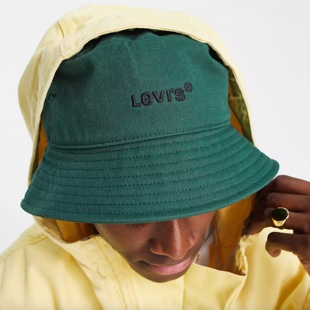 Bucket Sun Hat with Wordmark logo Size M